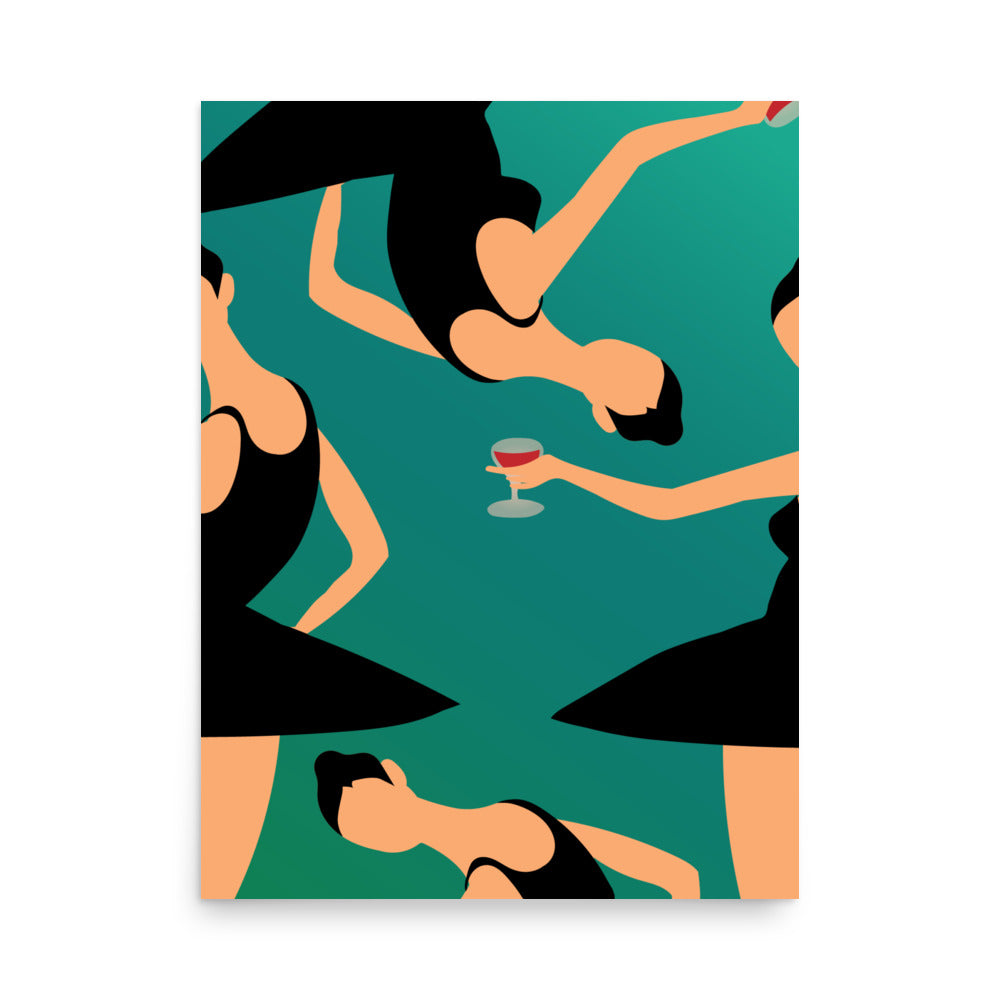 ABSTRACT FANTASY 18 x 24  Poster