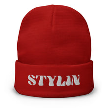 Load image into Gallery viewer, STYLIN Embroidered Beanie