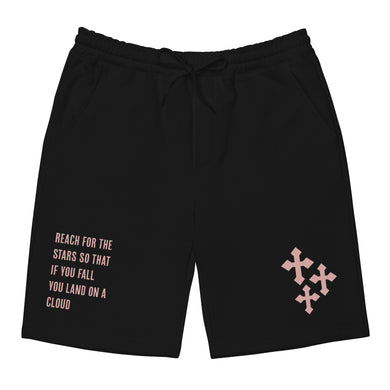 Reach for the stars Men's fleece shorts