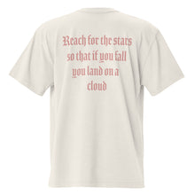 Load image into Gallery viewer, Statue Sunset Sky Front and Back Oversized faded t-shirt