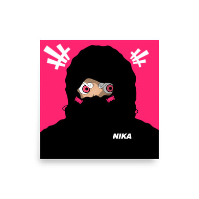 Luffy in Hoodie Photo paper poster