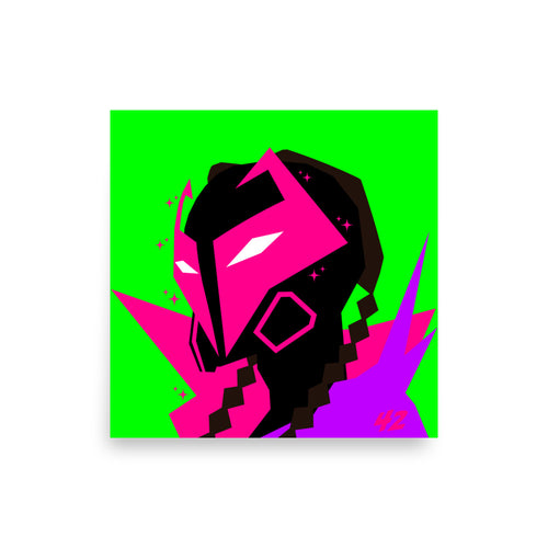 Prowler 14 x 14 Photo paper poster