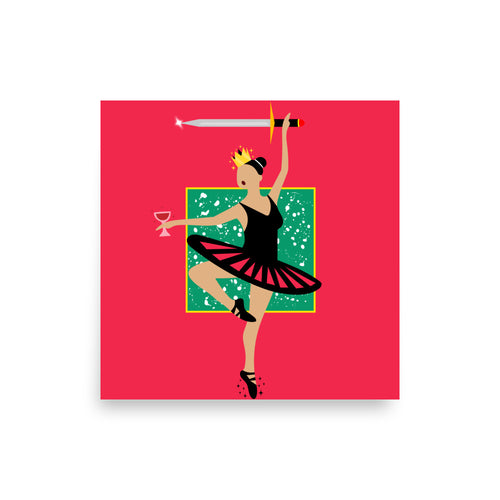 Twisted Fantasy 2 14 x 14 Photo paper poster