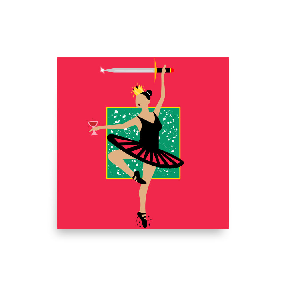 Twisted Fantasy 2 14 x 14 Photo paper poster