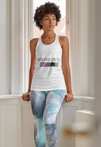 Push your limits wearing this Graphic Art Design Tank Top at the gym.
