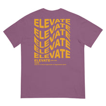 Load image into Gallery viewer, &quot;ELEVATE&quot;2 FRONT&amp;BACK WITH DEFINITION garment-dyed heavyweight t-shirt
