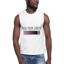 Load image into Gallery viewer, Push your Limits in this Muscle Shirt unique Graphic Art Design to turn heads at the gym.