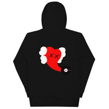 Load image into Gallery viewer, &quot;Heart Broken&quot; front and back Hoodie