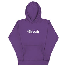 Load image into Gallery viewer, &quot;BLESSED&quot; FRONT AND BACK Hoodie