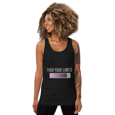 Push your limits wearing this Graphic Art Design Tank Top at the gym.