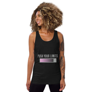 Push your limits wearing this Graphic Art Design Tank Top at the gym.