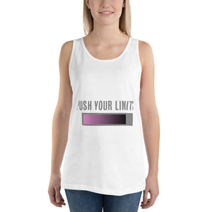 Push Your Limits wearing this Graphic Art Tank Top Design you won't find anywhere else.