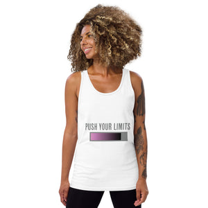 Push your limits wearing this Graphic Art Design Tank Top at the gym.