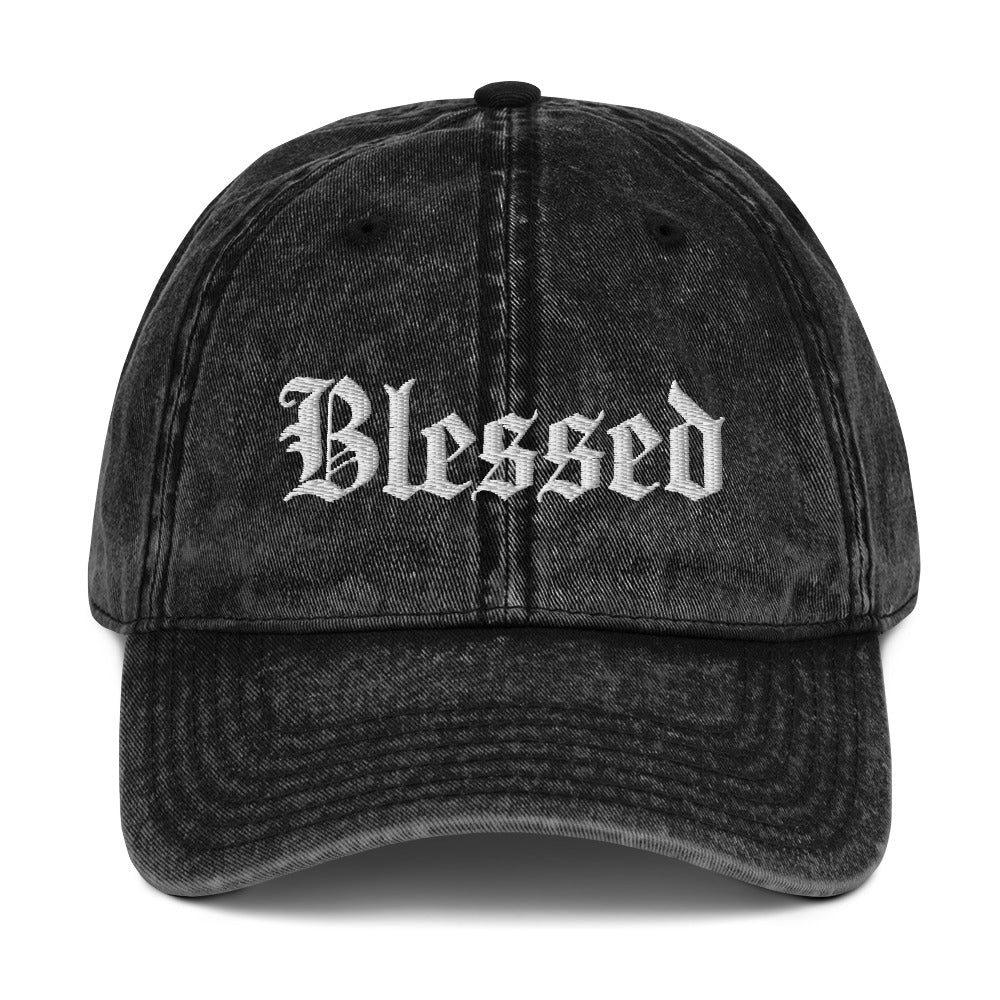 Blessed Vintage Cotton Twill Cap